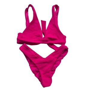 Becca Women's Pink Bikinis-and-tankini-sets